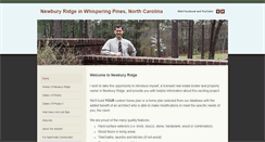 Desktop Screenshot of newburyridgeestates.com
